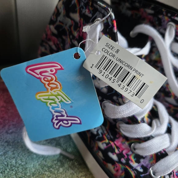 Lisa frank sneakers size 8 rainbow - Picture 2 of 6